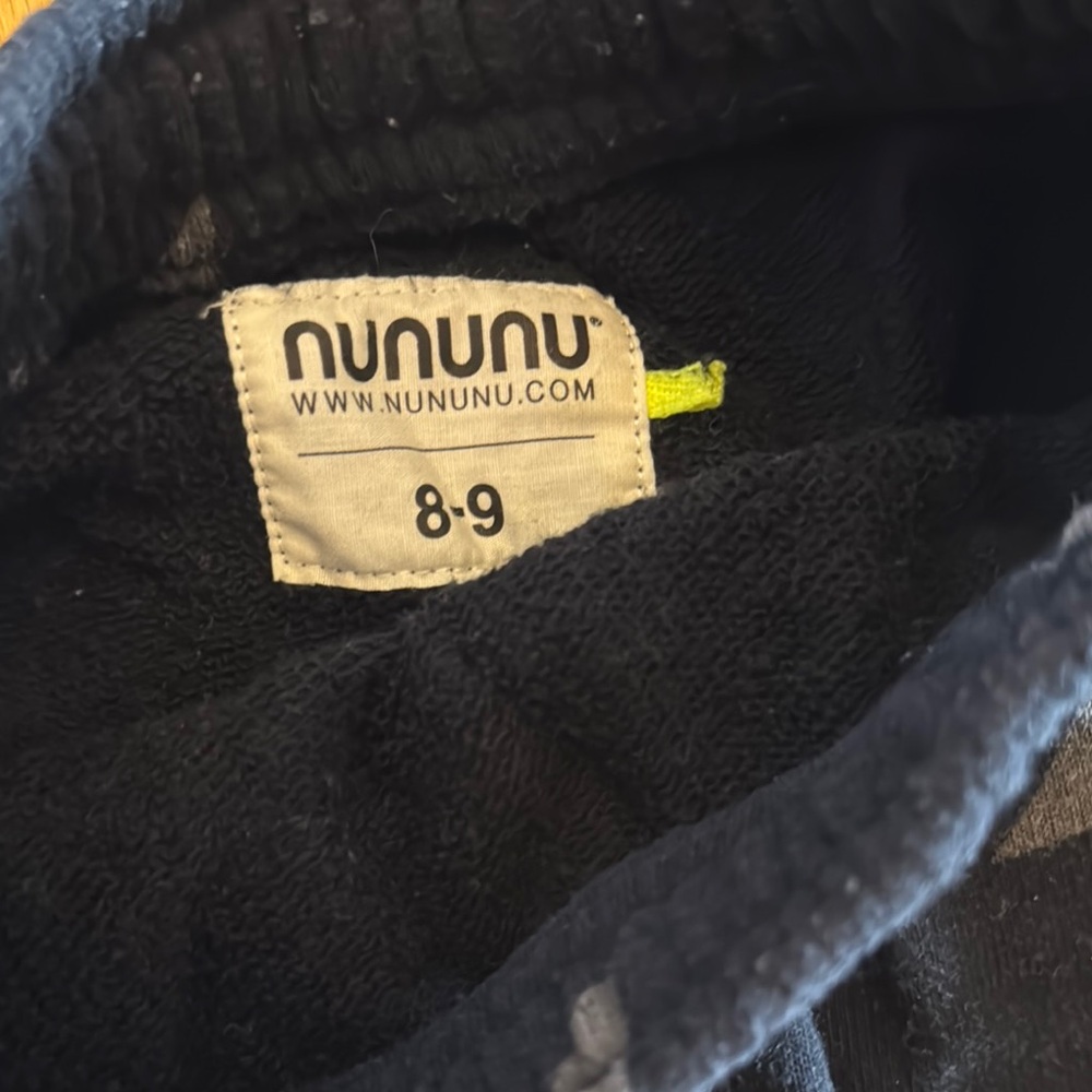 Nununu Black Star Shorts for Kids - Picture 4 of 4
